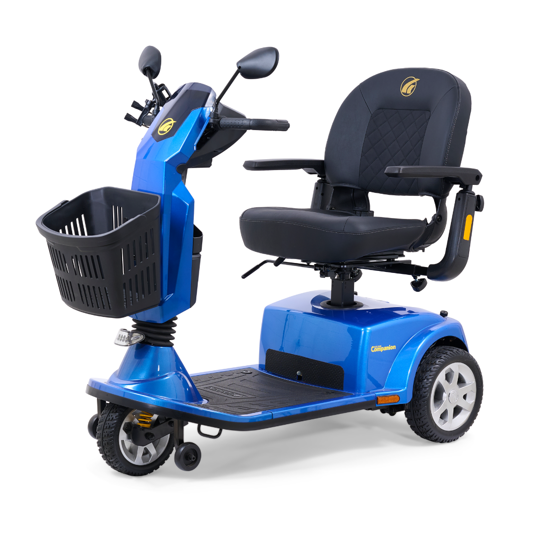 Golden Tech GC340C Companion Luxury 3 Wheel Full Size Scooter - Senior.com Scooters